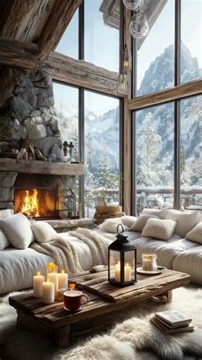 Found the Most Breathtaking A Frame Cabin View on Earth! 🏔️