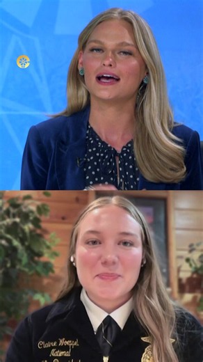 RFD-TV on X: "Our Countdown to Convention Presented by @culvers continues with a National FFA officer who sees FFA as part of her family's legacy. Claire Woeppel of Nebraska grew up on her family's beef operation and is now serving as Central Region Vice President. She shares her FFA journey" / X