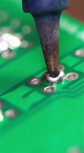 Soldering on PCB