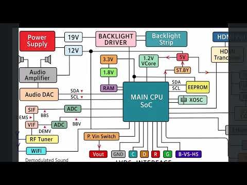 Smart TV Electronics Masterclass: Understanding the Mainboard Blueprint
