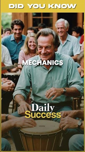 "Richard Feynman: Quantum Physicist and Bongo Virtuoso"