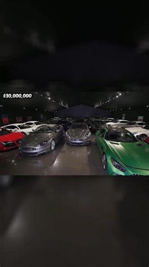 Exploring a Jaw-Dropping Private Garage with a Secret Army of Sup || Mr beast|| #shorts#viralshorts