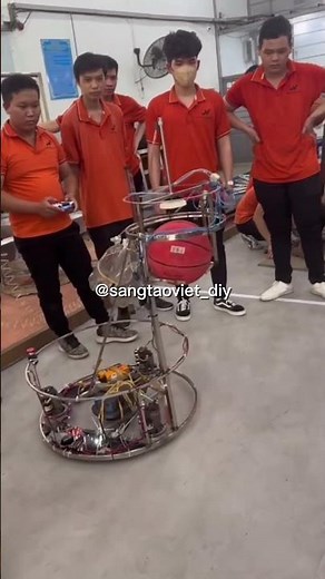 Robocon 2025 | Test auto robot Basketball | sangtaoviet_diy