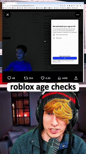 this kid tricked the roblox age check | kid