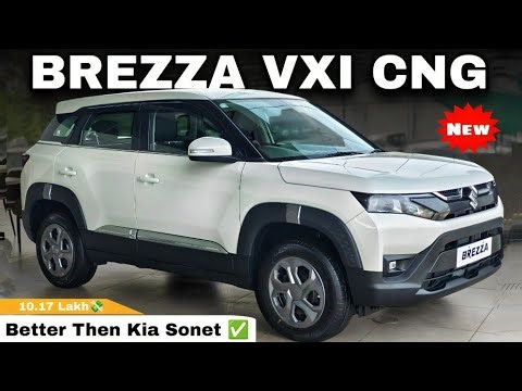 Maruti Suzuki Brezza 2026 ✅ 12.26 Lakh 💸| New Brezza Vxi CNG 2026