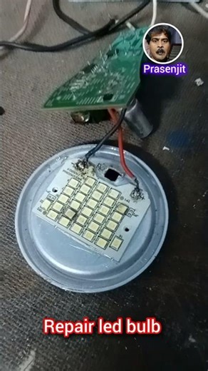 Step by step repair led bulb । Repair led bulb #shorts #viral #repair #ledbulb