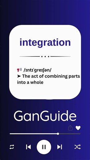 C1 English Word: INTEGRATION | Meaning & Pronunciation