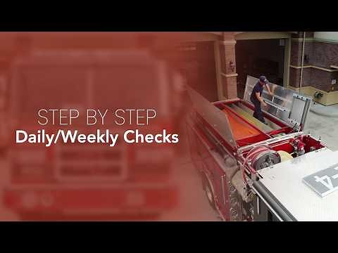 Fire Engine Pre-Trip Inspection | Weekly DMV Check | Pierce Arrow XT Pumper