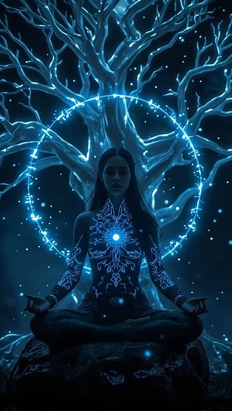 The Matrix of the Infinite Mind​We are taught to treat the mind like a cage of logical thoughts, boundaries, and checklists—entirely disconnected from the infinite nature of reality. But when you look past the flesh, you realize your biology is built from the exact same architecture as the stars.​Look at the spectacular genesis within this video: a single neuron igniting a spark of pure consciousness, expanding down the complex rivers of the nervous system, and seamlessly blooming into the full-
