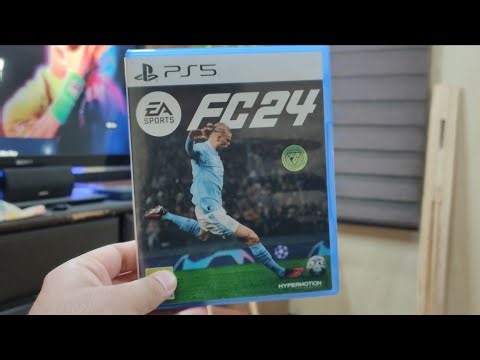 FC24 Unboxing and Gameplay on PS5