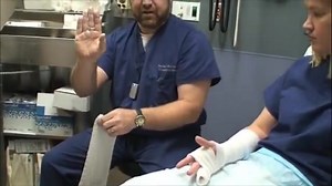 Ulnar Gutter Splint（尺侧U形夹板）