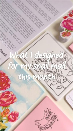 All Stickers, Prints & Art I made for my Snail Mail Club #snailmail #mailclub #cuteart #smallartist