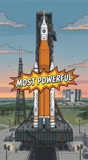 3000°c & 1.5 magnitude: The Insane Power of NASA's SLS Rocket.