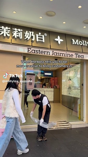 Hi bosd! Is this creative enough? 😤 #MollyTea #MollyTeaAustralia #MollyTeSydney #MollyTeaMelbourne #Molly