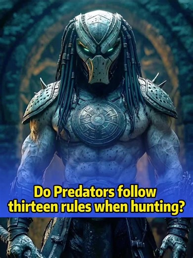 Do Predators follow thirteen rules when hunting?#fyp #alien #predator | aliens versus predators