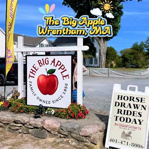 Fun Things To Do With Kids 😃 The Connolly Family on Instagram: "🍎The Big Apple Farm in Wrentham, MA🍏 It’s back! 🥳 After the owners retired last year, we were saddened by the closure of one of our favorite local farms. Luckily, the 3rd generation of the same family have bought & reopened this local treasure, & we’re so happy to report that it’s just as great as ever! 🌟Tips: parking is a bit limited directly in front of the store, but there’s a big lot across the street if it gets busy. 🅿️ P