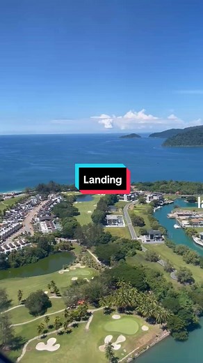 Landing View in Kota Kinabalu Sabah