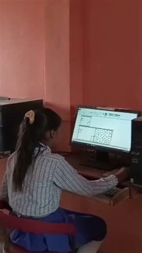 class 6 computer prectical kar rhe bache #youtuberchannel #indianyoutuber