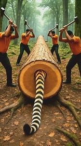 3.1K views · 12 reactions | rescue tiger and its cubs from a huge log. | Gear Items | Facebook