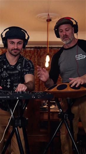 Digital handpan house vibes on @neotone.digitalhandpan ✨💚 #neotone #handpan