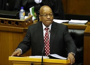 Watch: President Zuma actually had a funny moment for about five seconds [video]