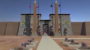 Luxor Temple reconstruction | Egypt Cradle of civilization