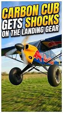 Carbon Cub main upgrade: new landing gear shocks