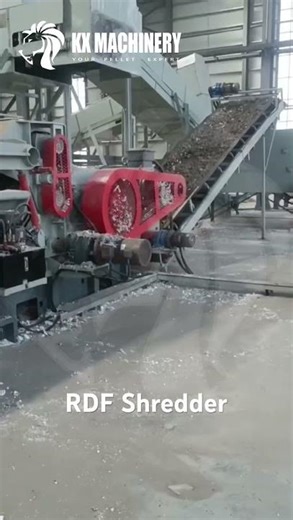 RDF Shredder Heavy Duty Waste Plastic Crusher Shredder #shredder #rdf