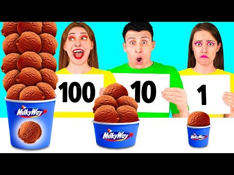 100 Layers of Food Challenge | Simple Kitchen Recipes by TeenChallenge