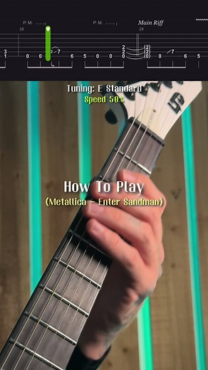 Learn Enter Sandman Guitar Riffs - Easy Guide