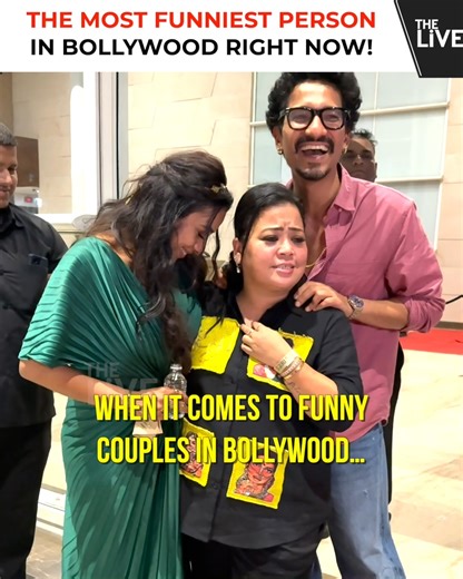 85K views · 717 reactions | The MOST Funniest Person In Bollywood Right Now! Bharti Singh can effortlessly bring comedy to any setting, making her a versatile and entertaining performer. | The Live | Facebook