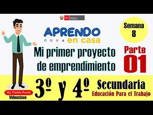 Mi primer proyecto de emprendimiento