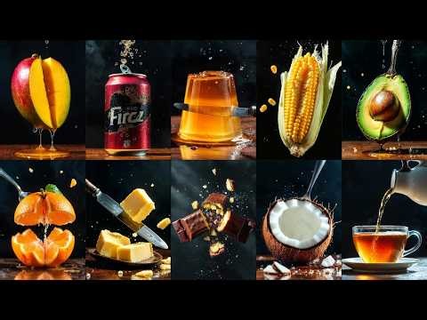 🍎🥥🥭 ASMR Extremo: 10 Sonidos de Comida Increíbles