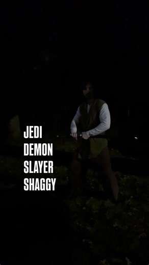 1.3K views · 248 reactions | Jedi Shaggy is a samurai with a Demon Slayer lightsaber! #starwars #lightsaber #jedi #shaggy #katana | The Shaggy Sabersmith | Facebook