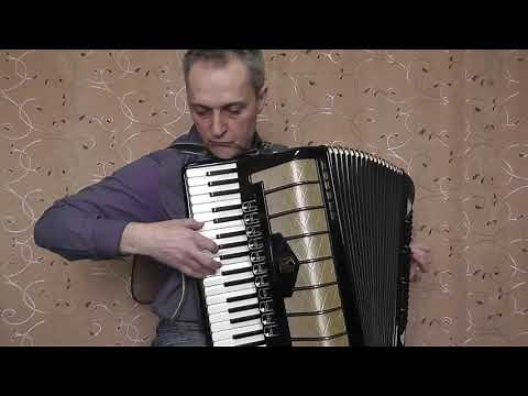 Akkordeonklangprobe. Akkordeon Hohner Imperator IV