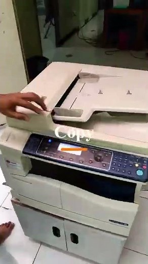 Cara Print Copy dan Scan Mesin Fotocopy Fuji Xerox DocuCentre S2420