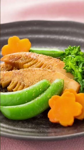 たけのこのステーキ 彩り野菜添え🫛🥦春の旬を楽しむ、香ばしくてごちそう感のある一皿です🌿