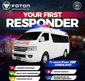When emergency strikes, having a reliable FOTON TransVan HR Ambulance - equipped with medical necessities for emergency preparedness - enables you to be ready for unexpected life situations. 🚑 Let's work hand-in-hand to help save lives. For more details, contact your nearest FOTON dealer or visit www.foton.com.ph. #KayangKayaSaFOTON | FOTON Philippines