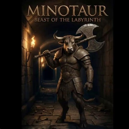 MINOTAUR: The Beast That Even Gods Feared! 🔥🐂