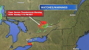 Severe Thunderstorm Watch/Warning | CTV News Ottawa