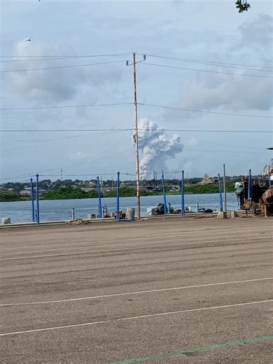 Explosión en la Fábrica Gallo Verde de Maracaibo