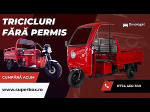 FORTA SI ELIBERARE! Triciclurile electrice de la SuperBox.ro, au uimit audienta