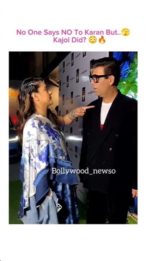 No One Says NO To Karan… But Kajol Did? 😳🔥#kajol #ananyapandey #karanjohar #dishapatani #bollywood