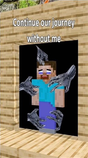 Herobrine’s Final Goodbye? 🕊️🔥 #minecraft #minecraftanimation #minecraftshorts