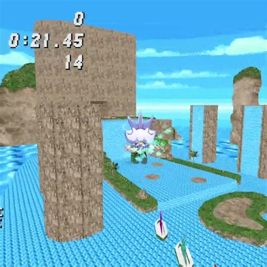 Wave Ocean - 0:47.05 (Pure Silver) | SRB2 Blitz #srb2 #shorts