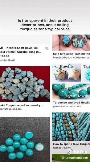 How to tell if your turquoise is real or fake 👀 Essential knowledge for jewelry artists! #dontbefooled #jewelrymaking #jewelryartist #silversmith