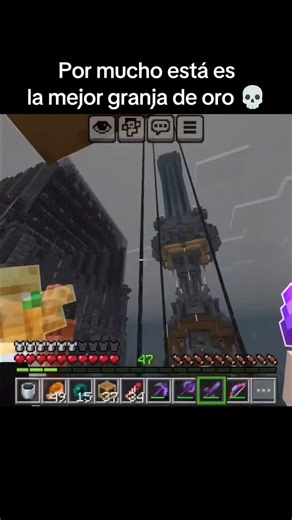 This is by far the best gold farm of all time #minecraft #update #minecraftfarms