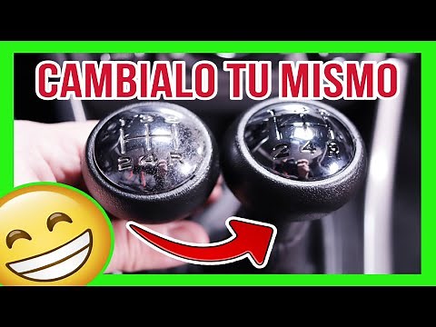 ✔️Cómo cambiar el POMO de MARCHAS de nuestro coche | Tutorial