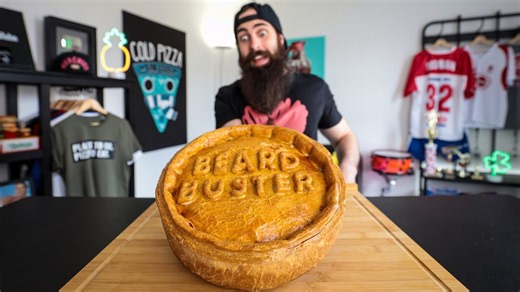 The giant pork pie challenge | 12,000 calorie meat pie | BeardMeatsFood