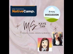 Native Camp 5 minutes Discussion l Actual Lesson l NativeCamp Teacher l ESL Teacher l HomebasedJob